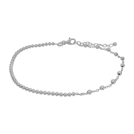 Ball Bead Half Anklet