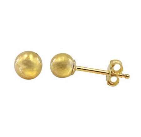 Ball Stud Earrings- Gold Filled