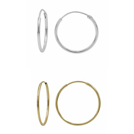 Endless Hoop Earrings- Assorted