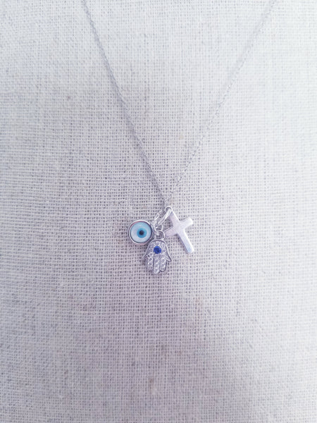 Protection Necklace- Silver