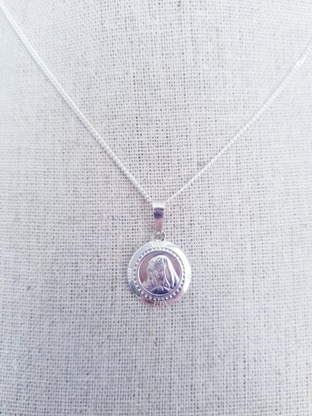 Virgin Mary Necklace