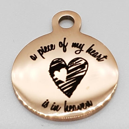 a piece of my heart... Charm