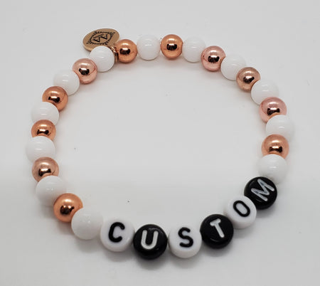 Custom Alpha Bracelet