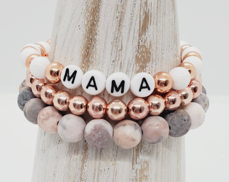 Mama Stack- Rose Gold