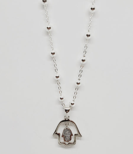 Maddie Hamsa Necklace