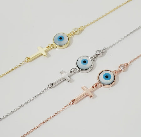 Patrizia Evil Eye Bracelet- Assorted Colours