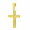 Saphira Cross Necklace (Gold)