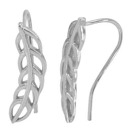 Leaf Climber Earrings