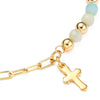 Gemstone Rosary Bracelet (Kids) Assorted Colours