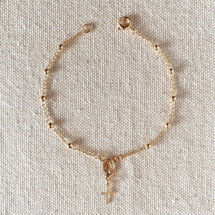 Delicate Rosary Bracelet