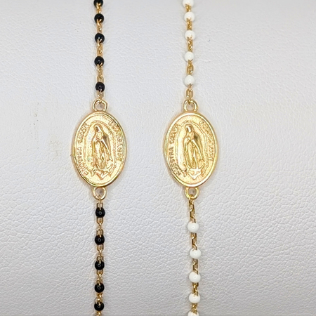 Enamel Bracelets- Miraculous Medal Mary
