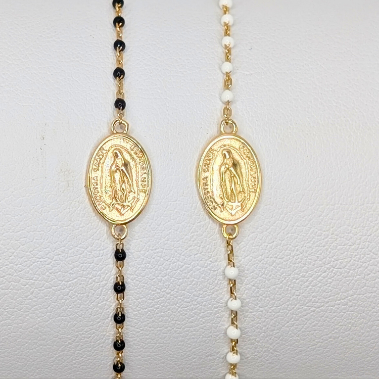 Enamel Bracelets- Miraculous Medal Mary