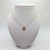 Cubic Zirconia Butterfly Necklace