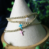 Ada Enamel Cross Bracelets