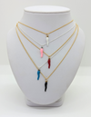 Enamel Cornicello Necklace