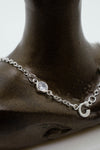 Cable Chain- Birthstone Initial Necklace