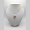 Baroque White Pearl Necklace- Gold Filled