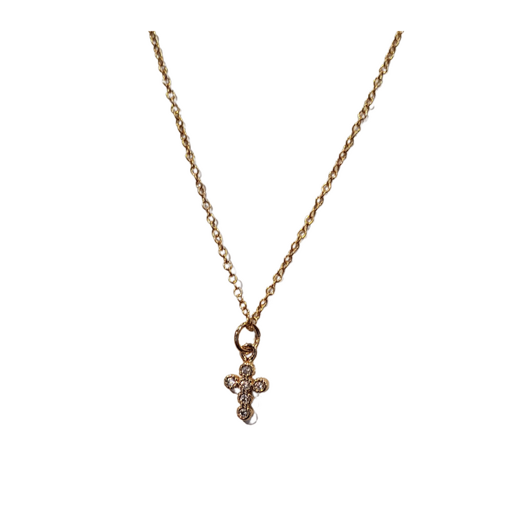 Cross Necklace- Gold Filled