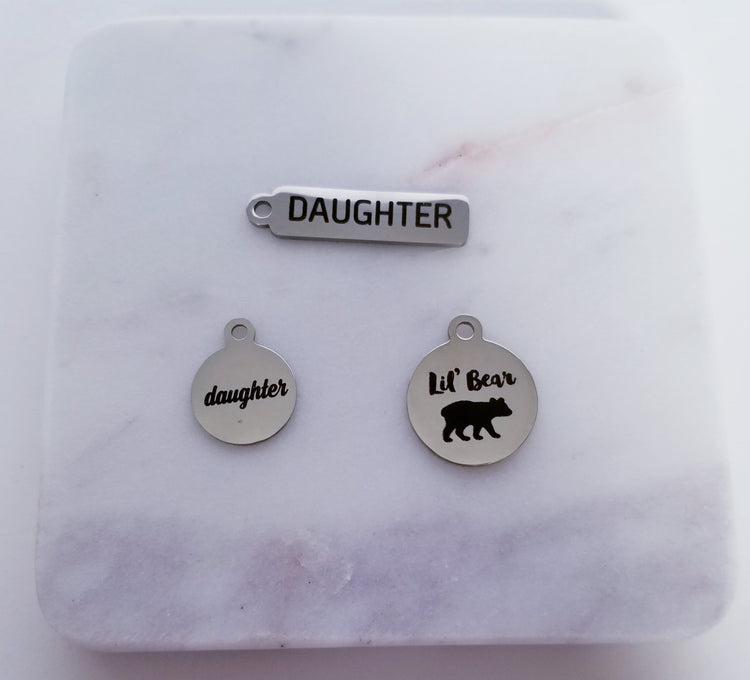 Daughter Charms