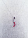 Red Cornicello Necklace