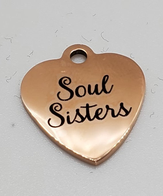 Soul Sister Rose Gold Charm