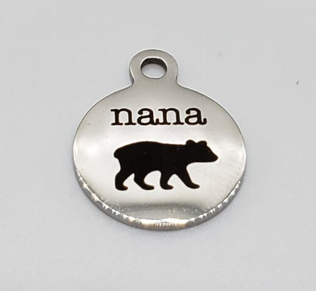 Nana Bear Charm