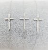 Horizontal Cross Nonna Bracelet  (Sterling Silver)