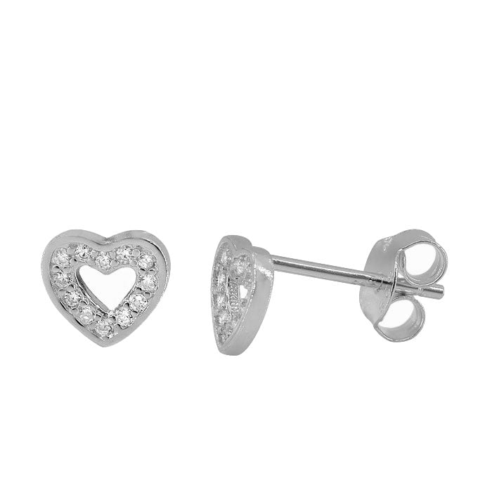 Heart Studs