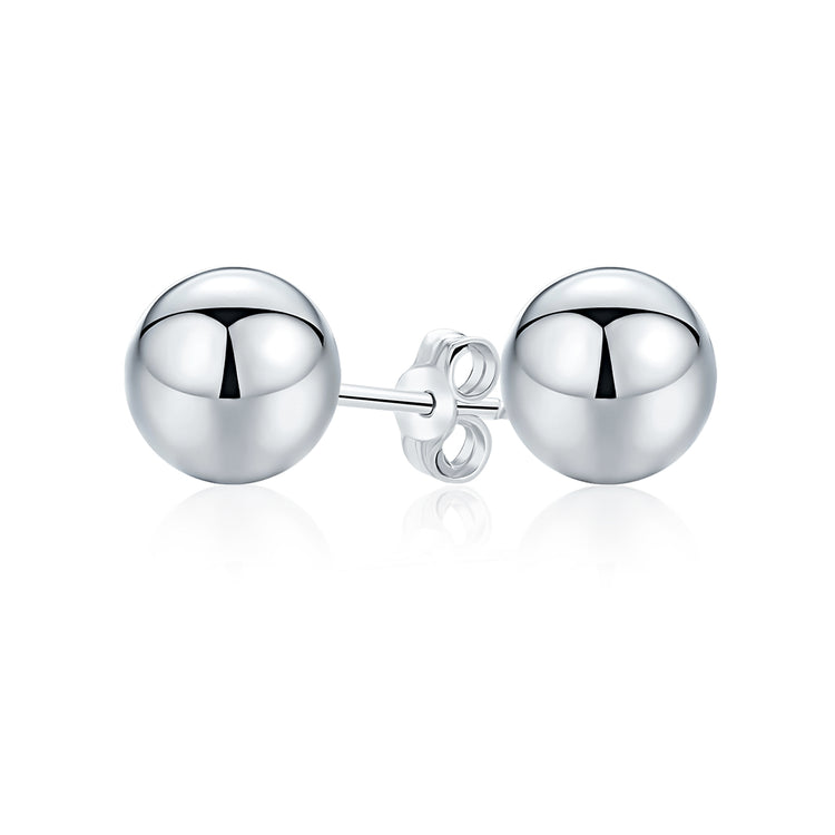 Ball Studs- Sterling Silver