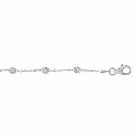 Flat Bead Anklet