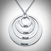 Disc Necklace (Sterling Silver)
